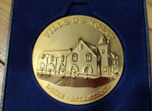 Médaille d'or de la Ville de Nozay (Loire-Atlantique)